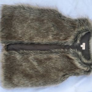 Merona Faux Fur Vest